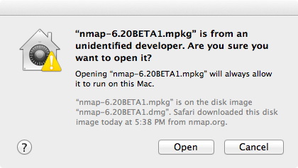 nmap download for mac
